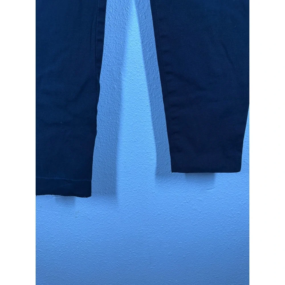 Halogen Taylor Fit Pants Womens 4 Black Ankle Tapered Twill Dress Work‎ Office